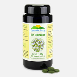 100 g Bio Chlorella Algen Presslinge