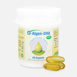 60 Kapseln Omega-3-Algen-DHA + EPA