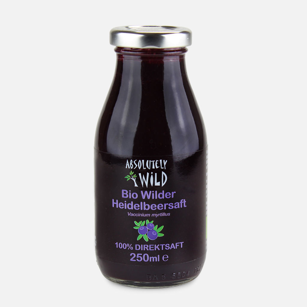 250 ml Bio Wilder Heidelbeersaft | Essential Foods