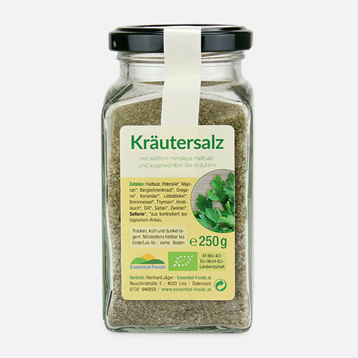 250 g Himalaya Bio Kräutersalz Glas 250 g Himalaya Bio Kräutersalz Glas