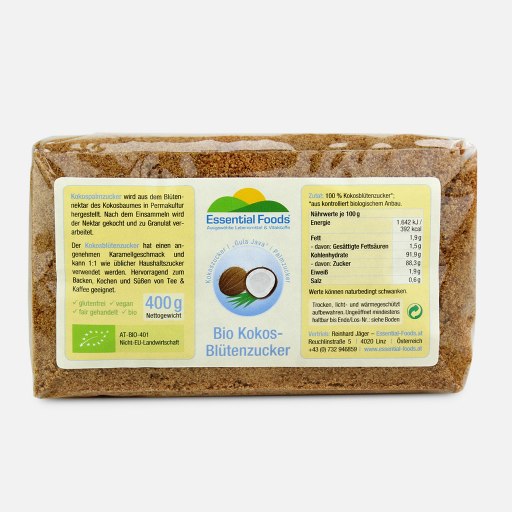 400 g Bio Kokosblütenzucker