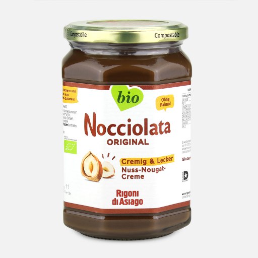 650 g Bio Nuss-Nougat-Creme Nocciolata