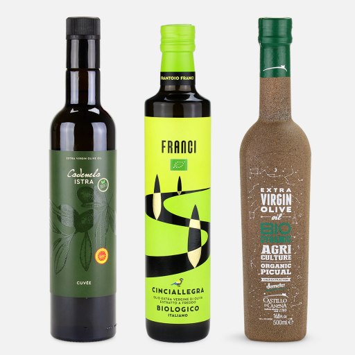 Bio Olivenöl 3-Länder-Set Bio Olivenöl 3-Länder-Set