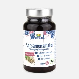 90 Kapseln Bio Flohsamenschalen