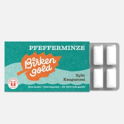 Xylit Kaugummi Pfefferminze